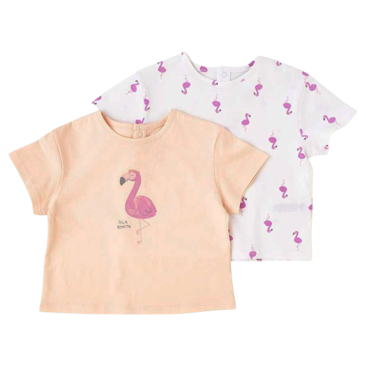 Set 2 tricouri, 6 luni /4 ani Tex Baby, diverse culori