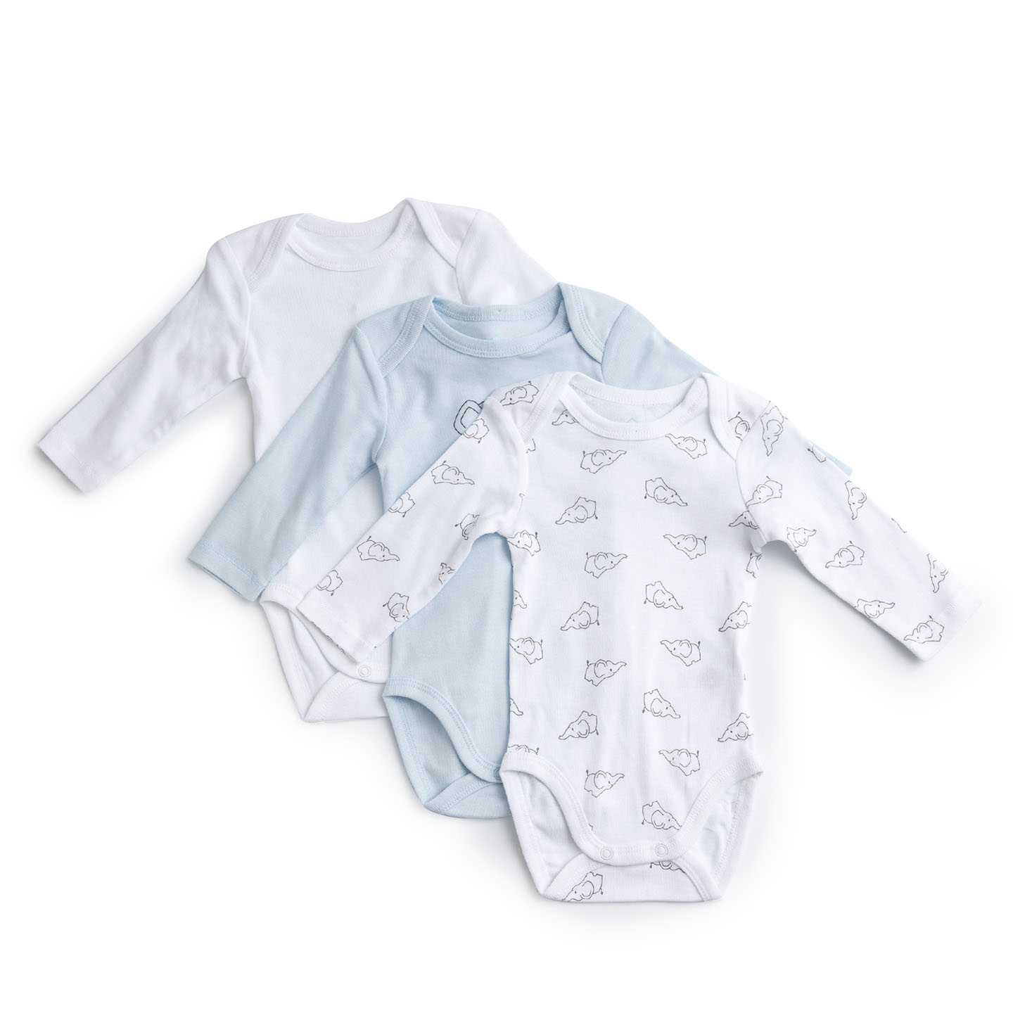 Set 3 body 3/36 luni, Tex Baby