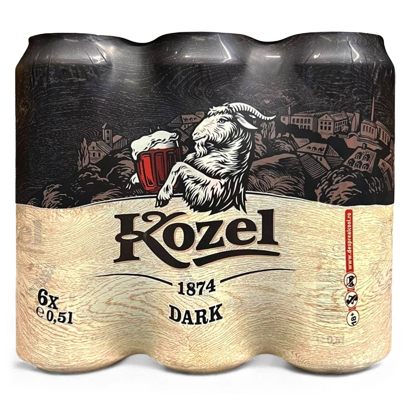 Bere dark Kozel, 6 x 0.5L